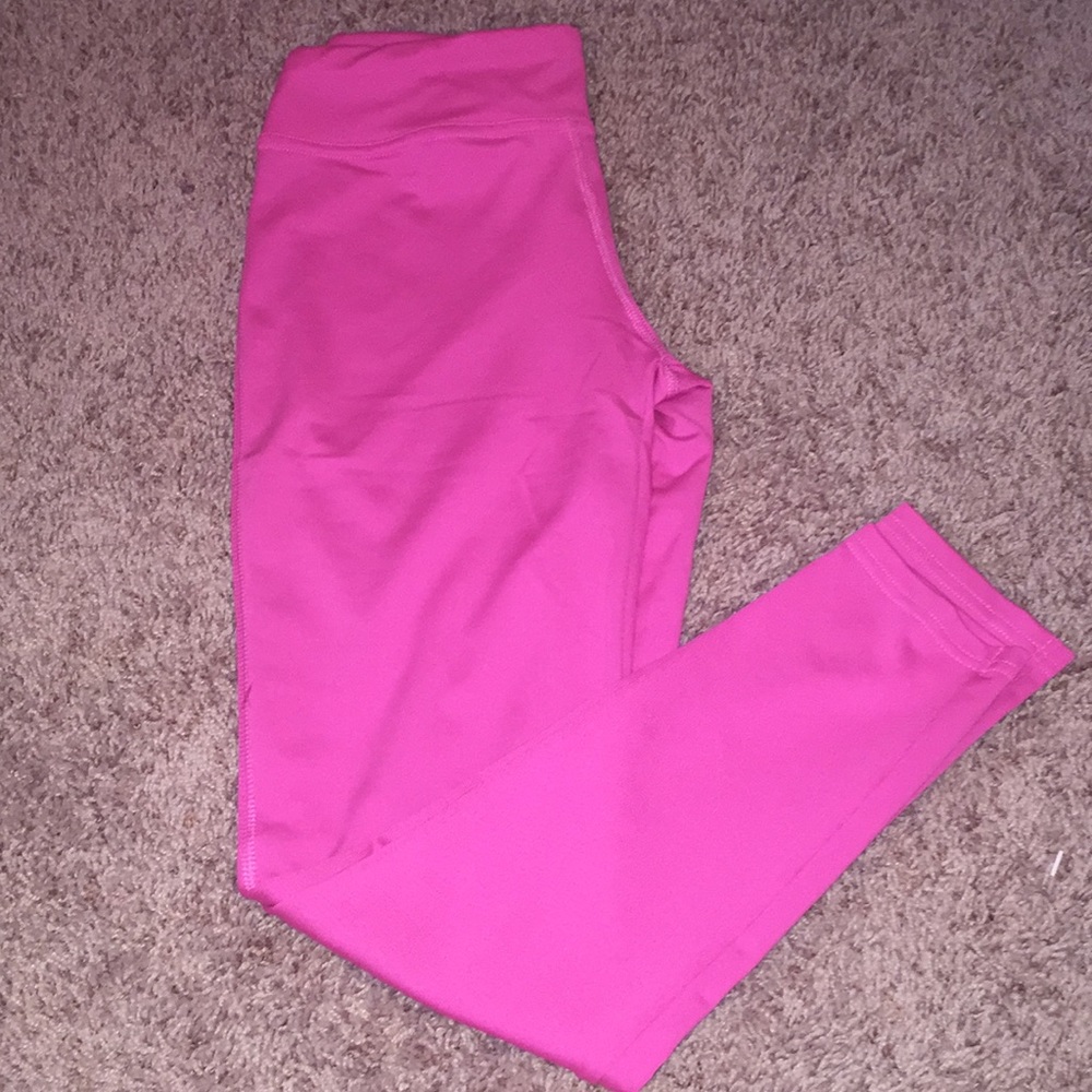 Girls Neon Athletic Leggings